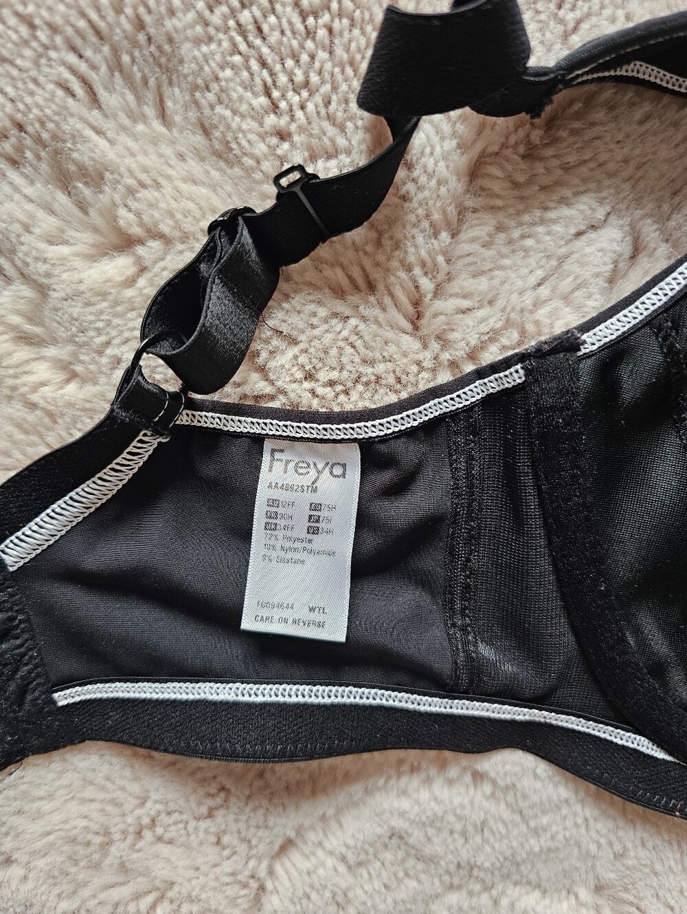 Freya Sonic Moulded Sports Bra Storm Convertible UK34FF US34H NWOT - Picture 7 of 8